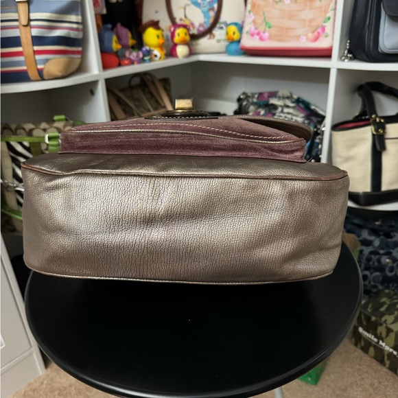 Coach 65th Anniversary Legacy Ali Ox Blood Shoulder Bag - Picture 8 of 12